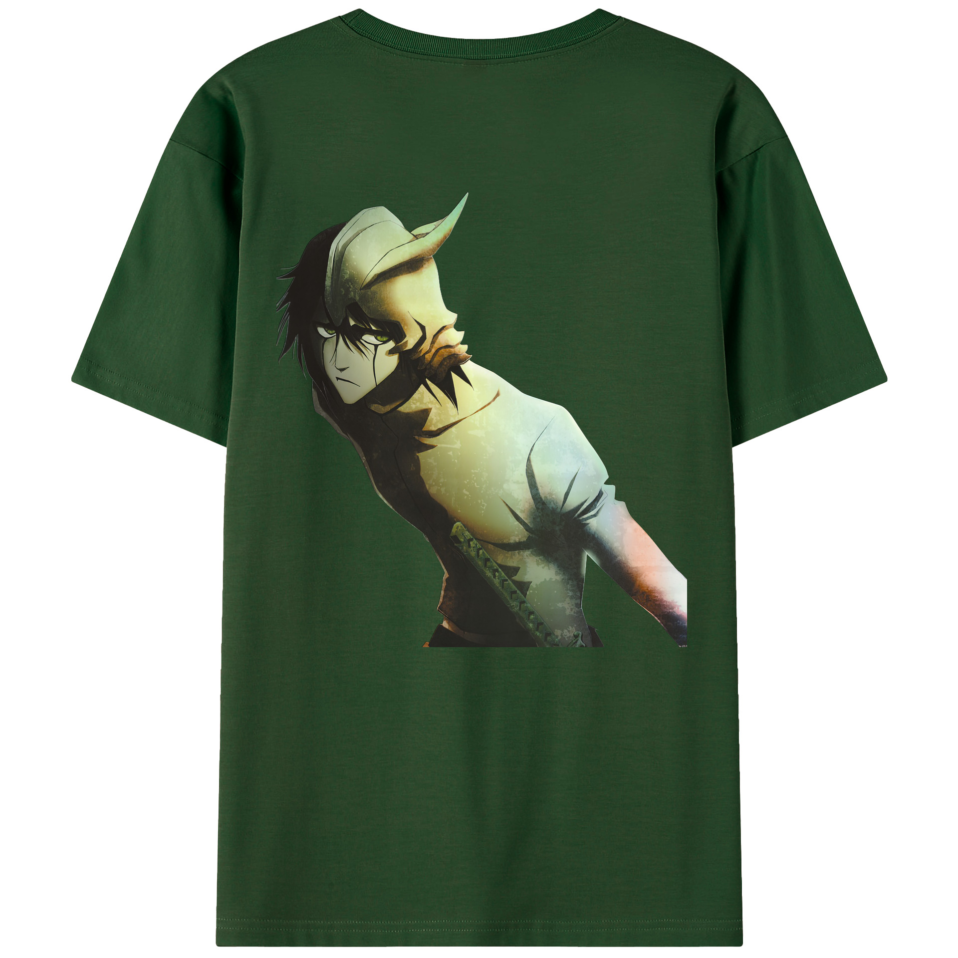 （画像用） ブリーチ ウルキオラ·シファー BLEACH Ulquiorra cifer 綿100％半袖Tシャツ（背面プリント）